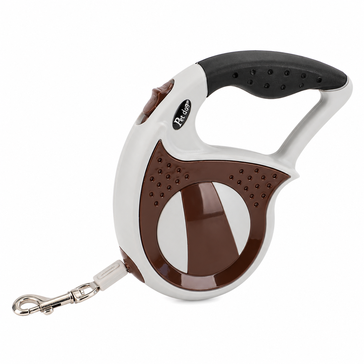 Retractable Dog Leash – Brown 3m