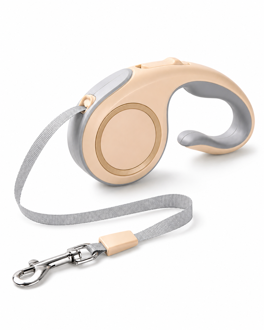 Retractable Dog Leash - Champagne Gold
