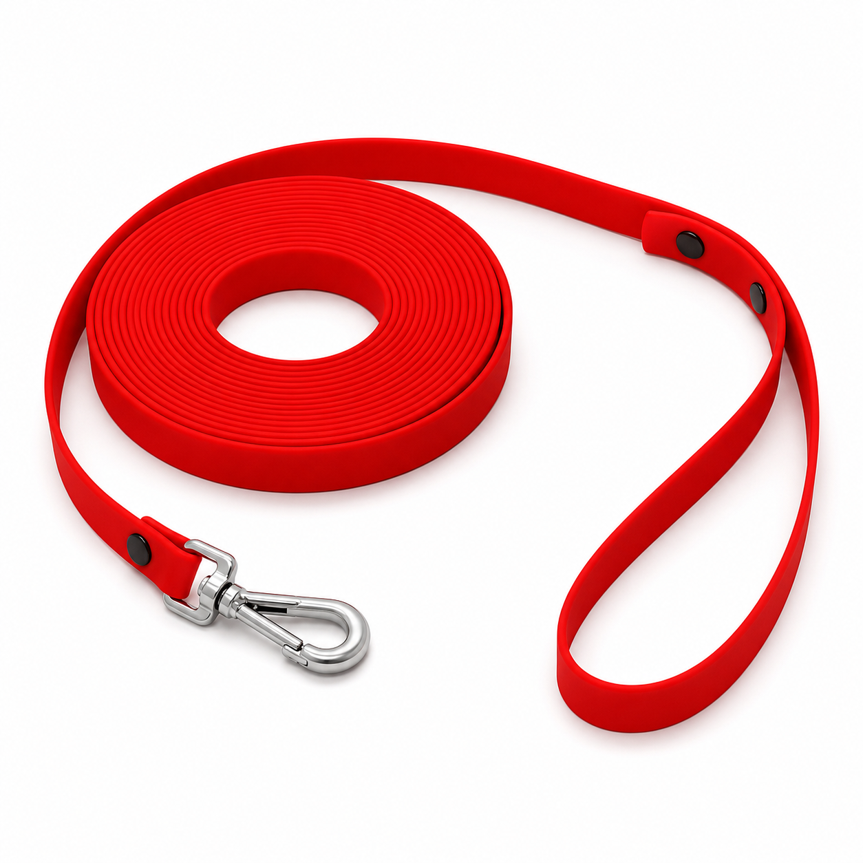 9m Waterproof Dog Training Lead - Red